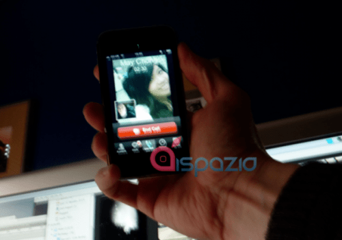 New Spy Shots Show iPhone Video Chat?