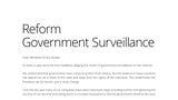 Tim Cook, Mark Zuckerberg and More Publish Open Letter Urging Senate for Government Surveillance Reform