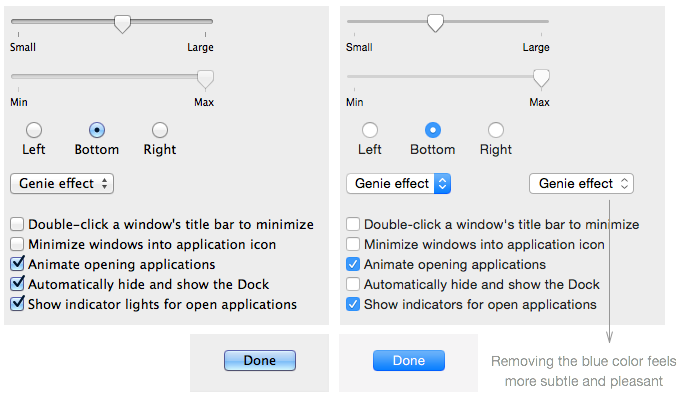 A Look at the UI of OS X Yosemite vs. OS X Mavericks