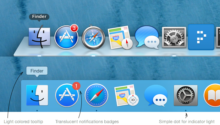 A Look at the UI of OS X Yosemite vs. OS X Mavericks