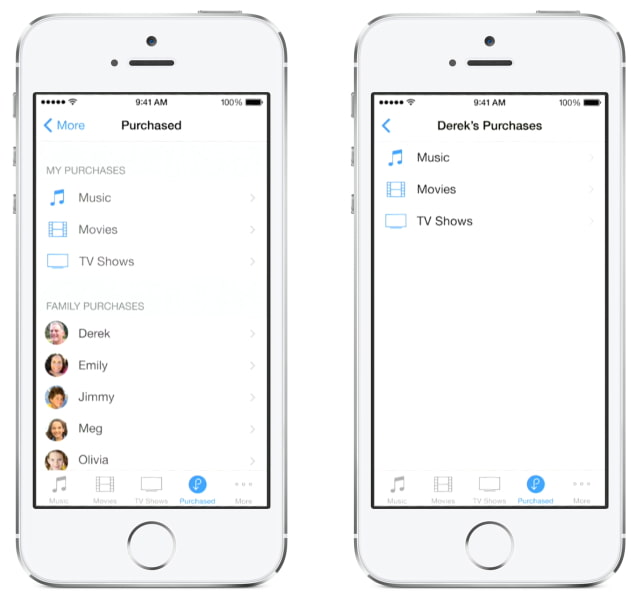 What&#039;s New in iOS 8: Family Sharing