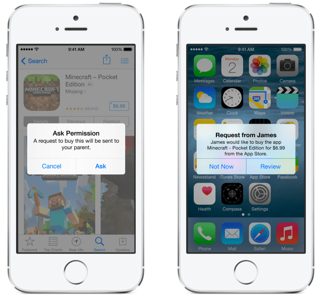 What&#039;s New in iOS 8: Family Sharing