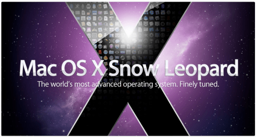 Apple Unveils Mac OS X Snow Leopard