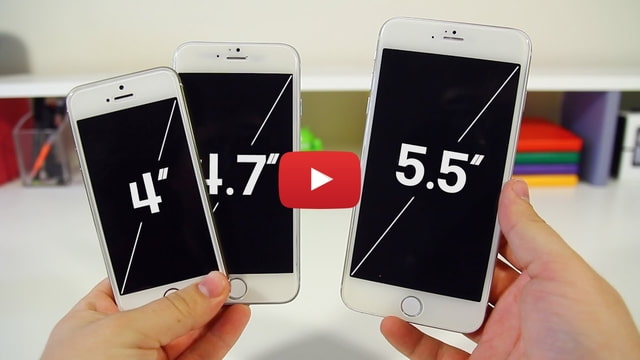 New Video Takes a Closer Look at the 4.7-Inch and 5.5-Inch iPhone 6