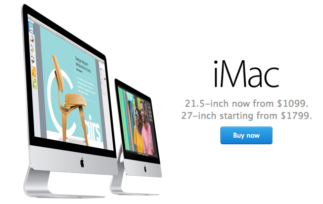 Apple Releases New Cheaper iMac Starting at $1,099