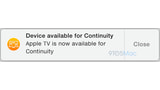 Apple TV to Likely Gain Continuity Feature This Fall