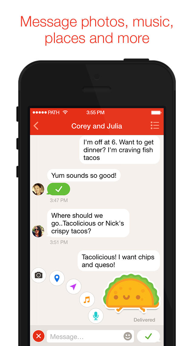 Path Releases New &#039;Path Talk&#039; Messenger App