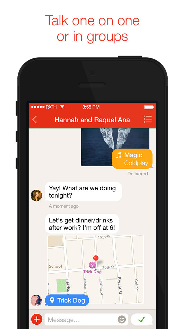 Path Releases New &#039;Path Talk&#039; Messenger App