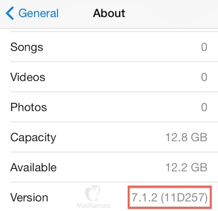 iOS 7.1.2 Reportedly Coming Soon With Fixes for Mail, Lock Screen and iBeacon Issues