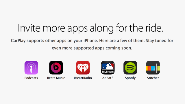 Apple Confirms CarPlay Will Support &#039;MLB.com At Bat&#039; App