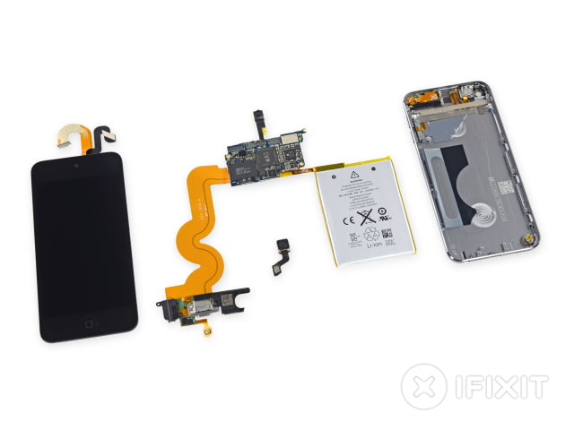 Teardown of New iPod Touch Reveals Same Internals as 32GB, 64GB Models