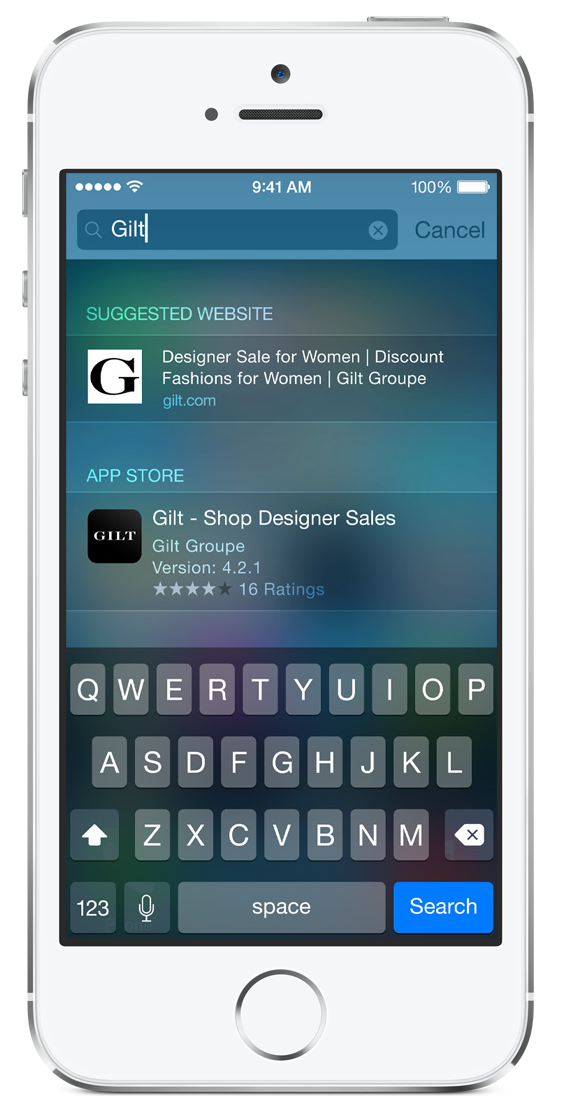 What&#039;s New in iOS 8: Spotlight