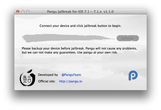 Pangu Untethered Jailbreak of iOS 7.1.1 Released for Mac OS X!