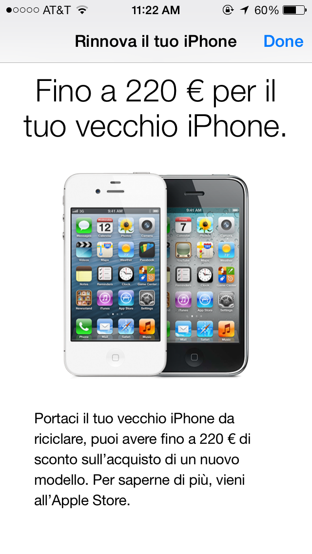 Apple Expands iPhone Trade-In Program to Italy