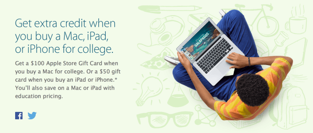 Apple Launches Its Annual &#039;Back to School&#039; Promotion