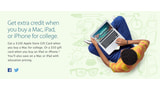 Apple Launches Its Annual 'Back to School' Promotion