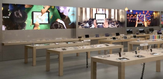 Apple Stores Are Getting New &#039;Richer and Darker&#039; Wall Graphics