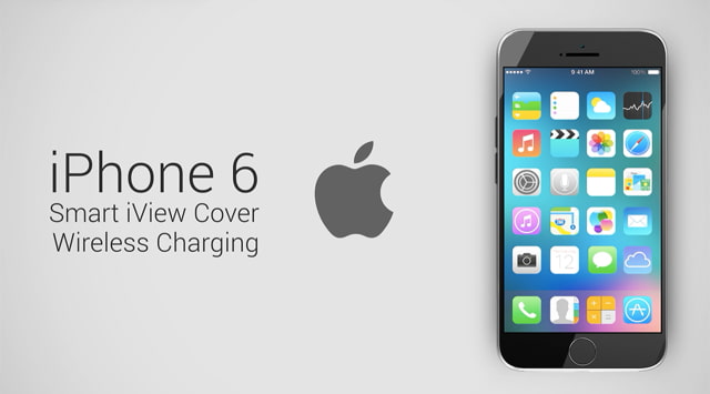 iPhone 6 Pro Concept Features Wireless Charging, Smart iView Cover [Video]