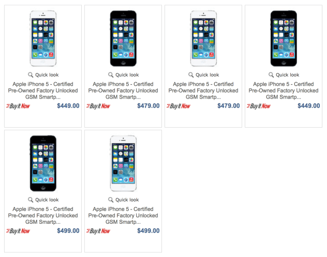 Apple Launches Stealth eBay Store to Sell Refurbished iPhones?