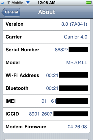 Demo de l&#039;iPhone Dev-Team du deblocage de l&#039;OS iphone 3.0 par YellowSn0w