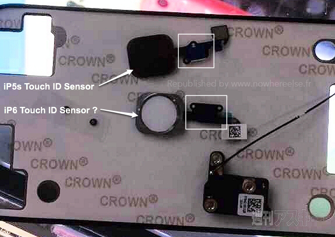 Purported iPhone 6 Touch ID Sensor Surfaces [Photos]