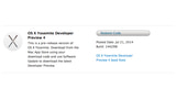 Apple Releases OS X 10.10 Yosemite Preview 4 to Developers