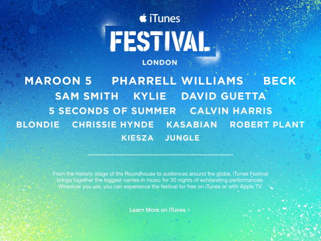 Apple Updates Its &#039;iTunes Festival&#039; App for the 2014 Festival in London