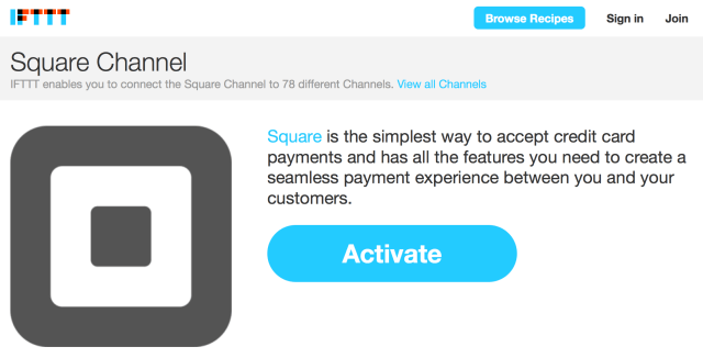 Square Announces Integration With IFTTT