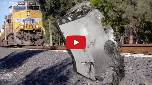 Watch the iPhone 5s Get Run Over By a Train [Video] - iClarified
