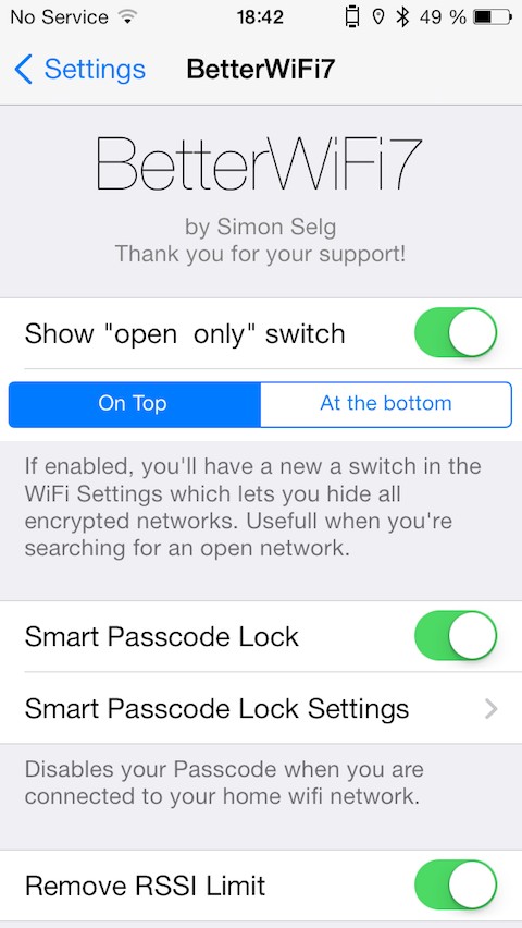 BetterWiFi7 Tweak Adds Enhancements to Wi-Fi Functionality in iOS