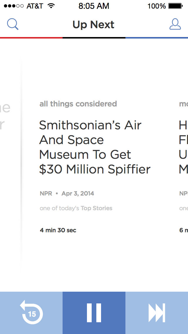 New NPR One App Offers Curated Stream of Public Radio News