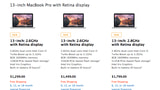 Apple Launches Refreshed Retina MacBook Pro with Faster Processors, More RAM Standard