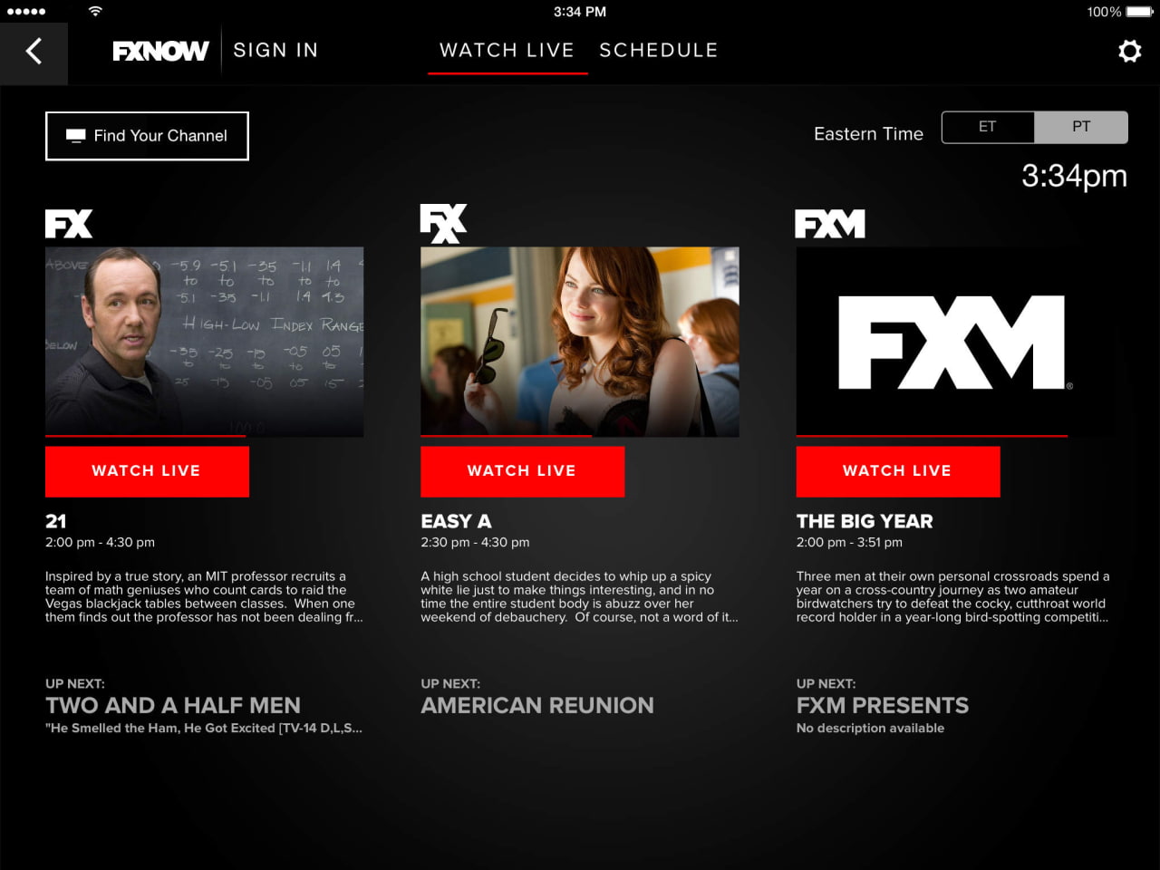 Us tv watch live. Indian Live TV. FXNOW. Anjan TV - watch Live TV.