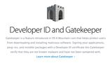 Apple Warns Developers of Important Updates to Gatekeeper
