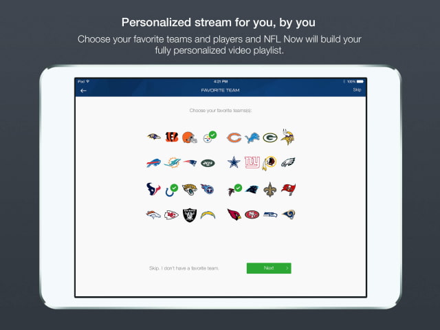 NFL Now App Launches for iOS, Features the Largest Football Library Available