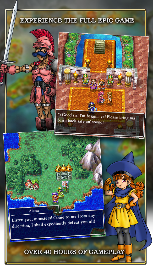 Square Enix Releases Dragon Quest IV for iOS