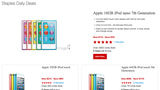Staples Discounts Apple iPods By Up To $110 Off