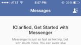 Facebook Starts Requiring Separate Messenger App for Messaging Features