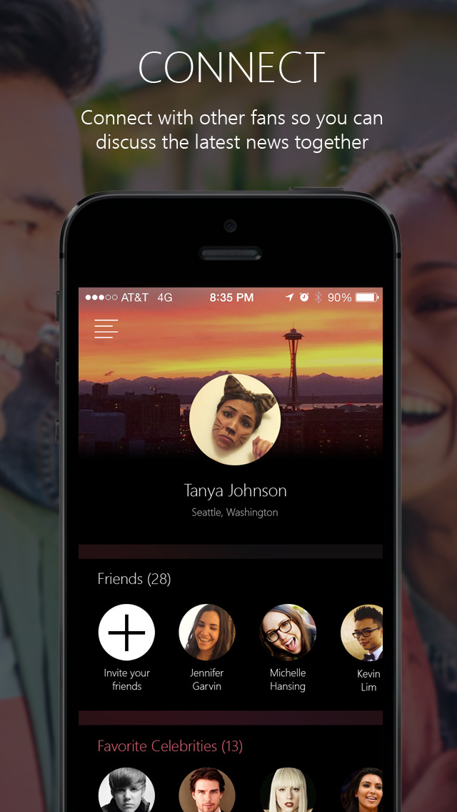 Microsoft Releases &#039;SNIPP3T&#039; Celebrity News App for iPhone