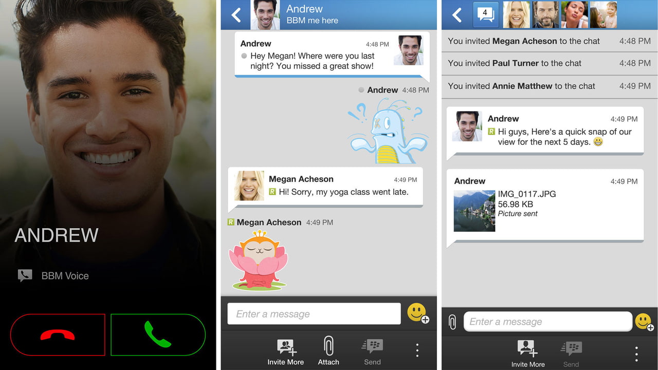 BBM App for iPhone Gets Redesigned 'Add Contacts' Screen - iClarified