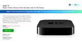 Apple Offers $25 iTunes Gift Card With Purchase of Apple TV