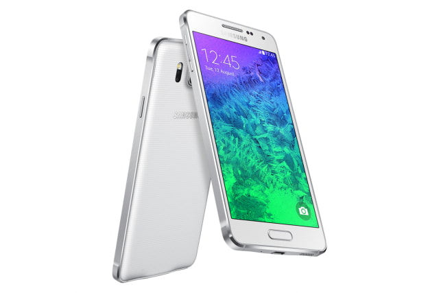 Samsung Unveils New &#039;Galaxy Alpha&#039; Smartphone With Metal Frame [Photos]