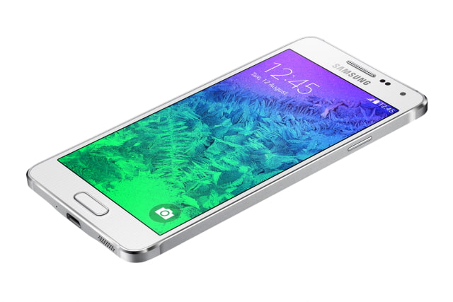 Samsung Unveils New &#039;Galaxy Alpha&#039; Smartphone With Metal Frame [Photos]