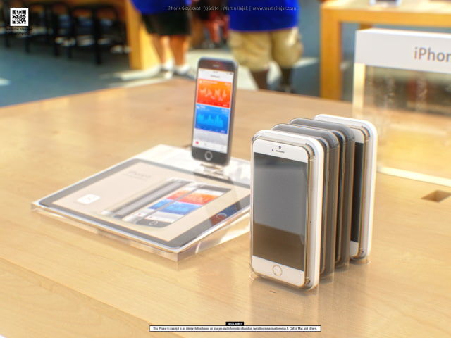 Concept Visualizes iPhone 6 Unboxing, Apple In-Store Displays [Photos]