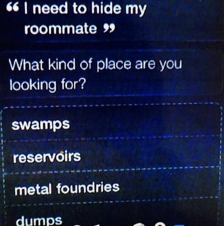 Alleged Killer Asked Siri Where to Hide Body