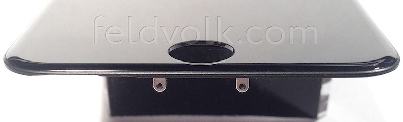 High Resolution Images Show Tapered iPhone 6 Front Panel, Power Button, Mute Switch