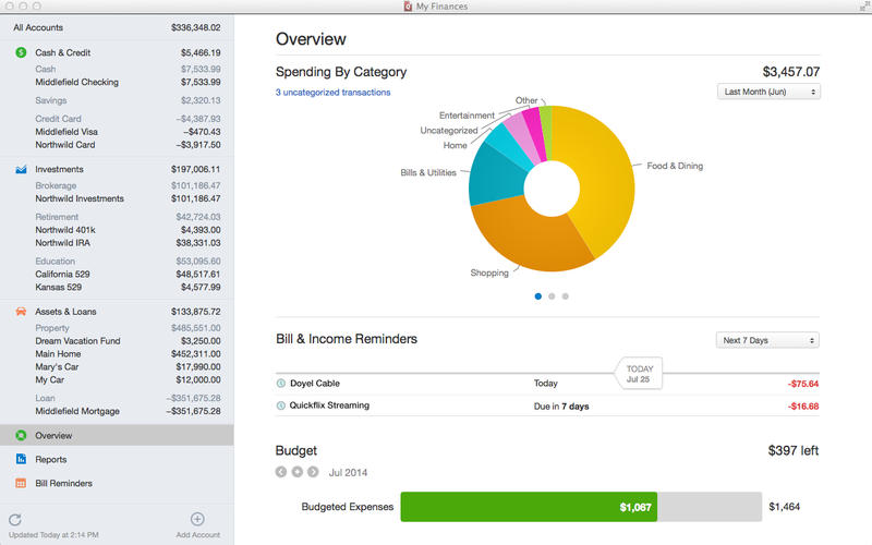 Intuit Releases Redesigned Quicken 2015 for Mac