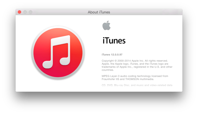 Apple Updates iTunes 12 Beta With Minor Design Improvements