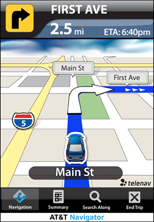 AT&amp;T Releases Navigation App for iPhones