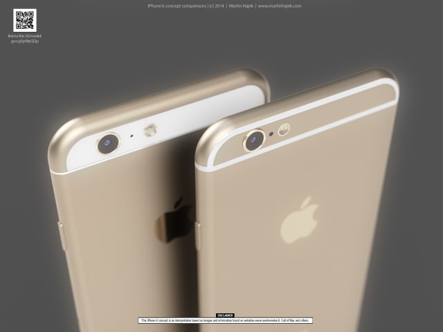 Two Takes on What the iPhone 6 Rear Will Look Like [Renders]